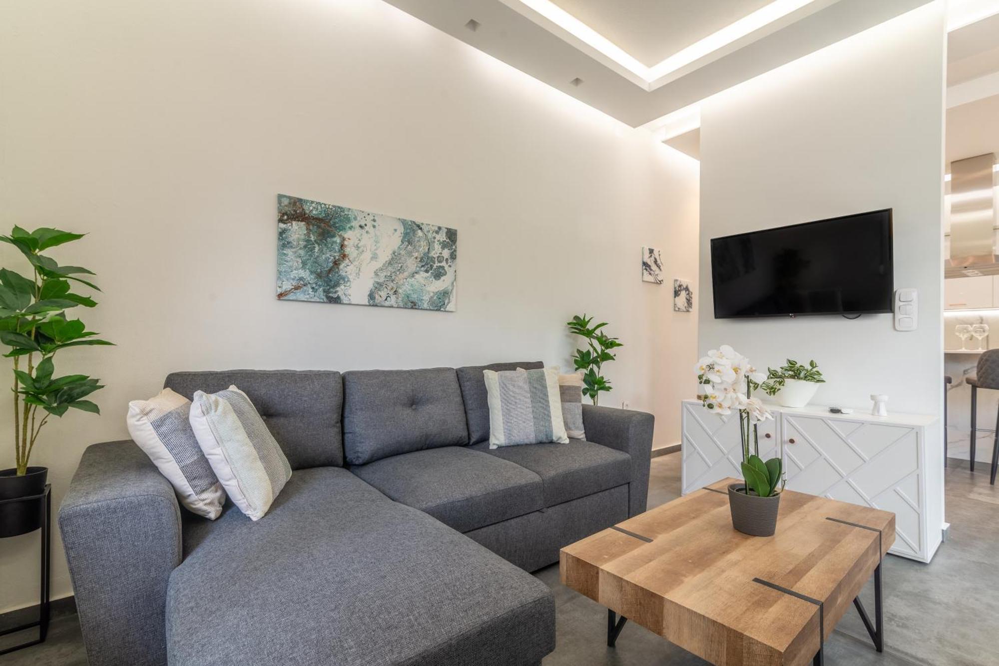 Misty Grey Apartment Near City Centre 이라클리온 외부 사진