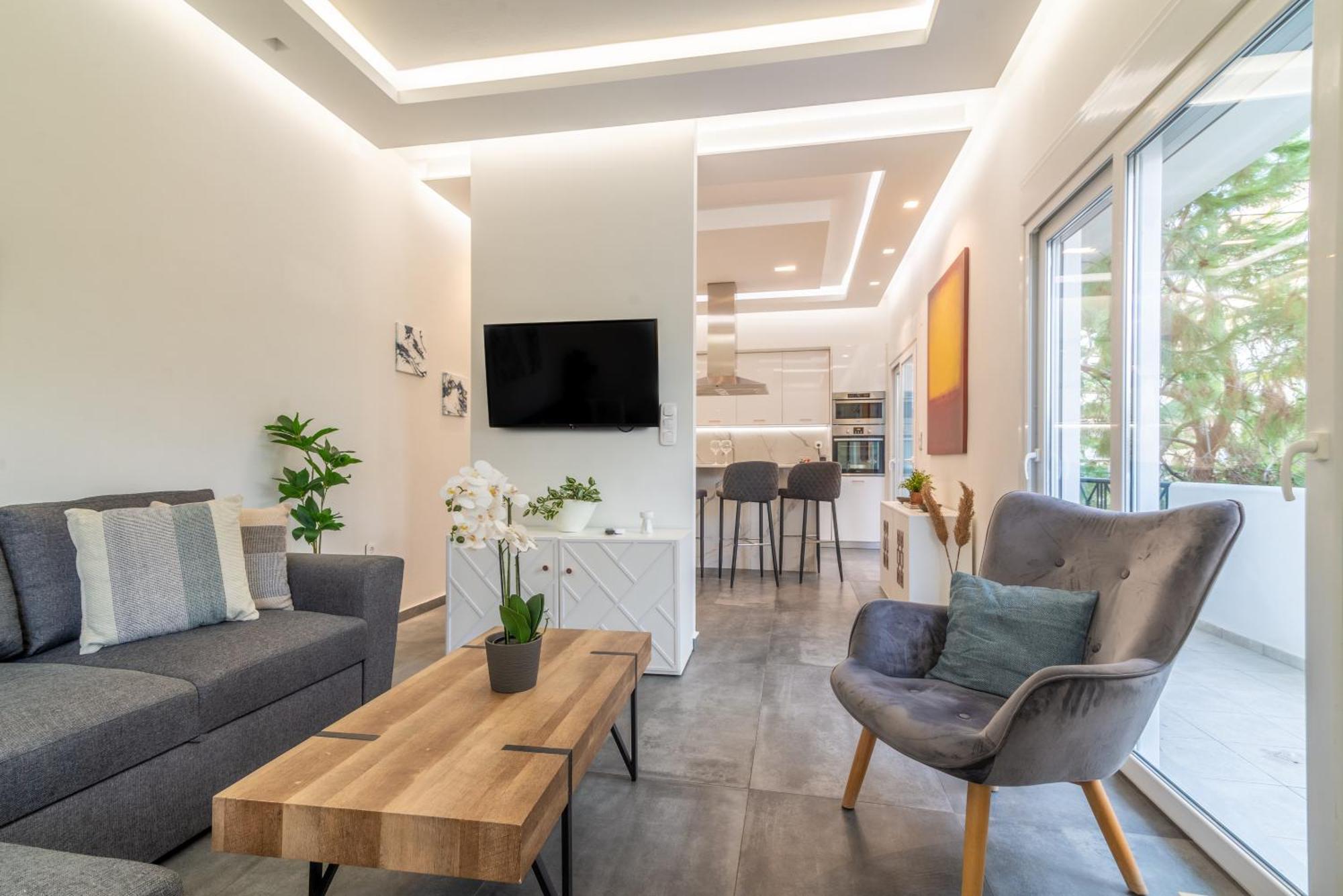 Misty Grey Apartment Near City Centre 이라클리온 외부 사진